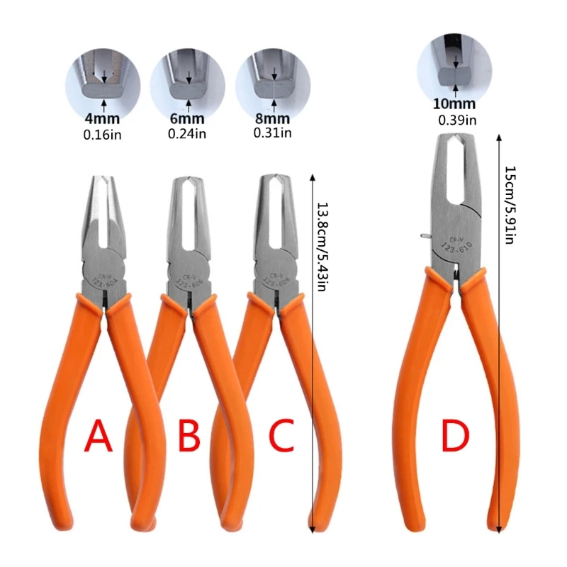 Y1UD Precise 6Inch Diagonal Cutting Pliers, End Cutting Plier Right Angle Plier Carbon Steel Wire Cutter for Electricians