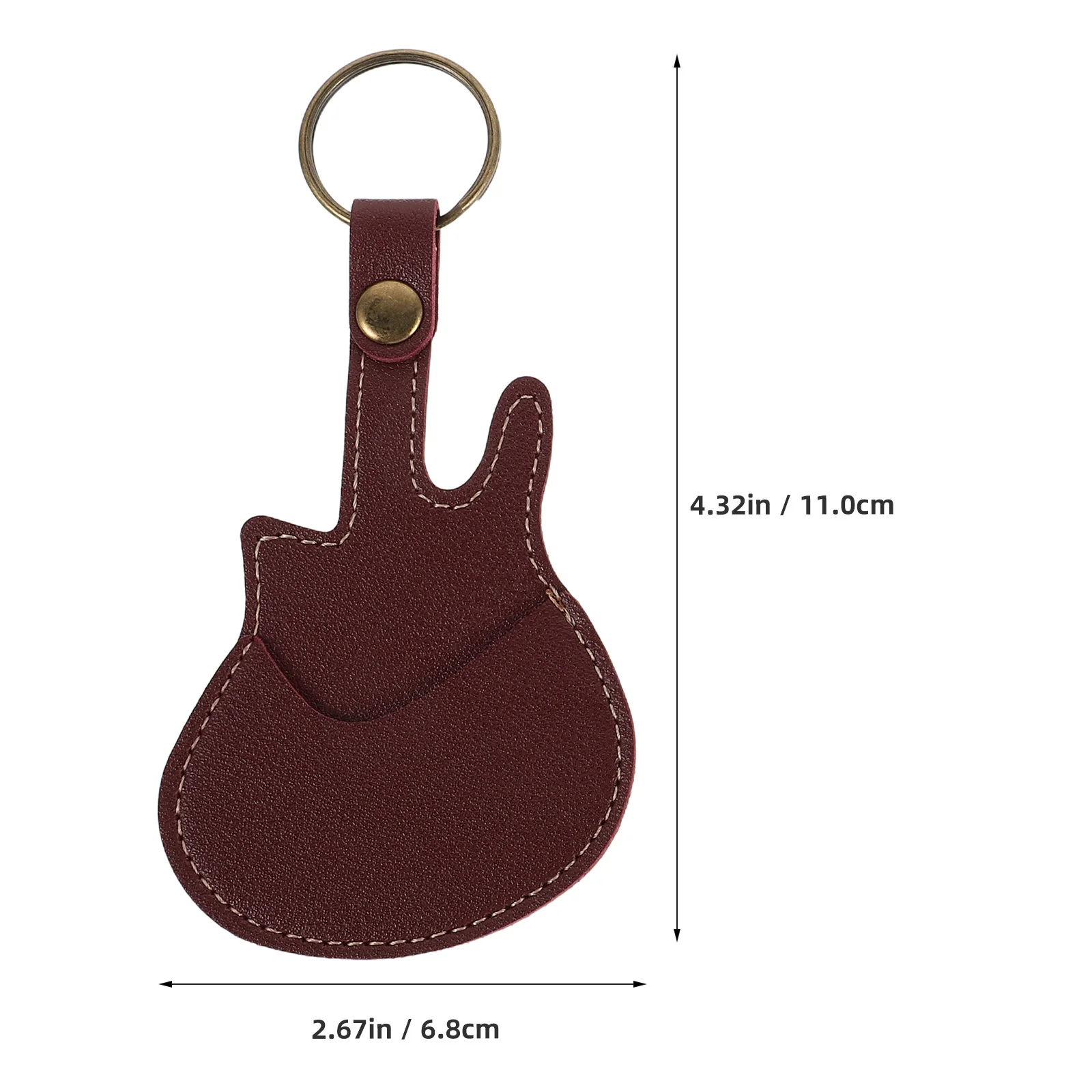 3 قطعة حامل اختيار الغيتار Plectrum حافظة المحمولة المنظم حقيبة التخزين ل يختار الغيتار مفاتيح بطاقات الوصول Gitutar اختيار حقيبة التخزين