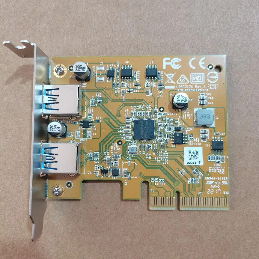 

For Dell USB 2312A Expansion Card, Dual USB 3.1 10Gbps Type-A 0XFJG P41HG