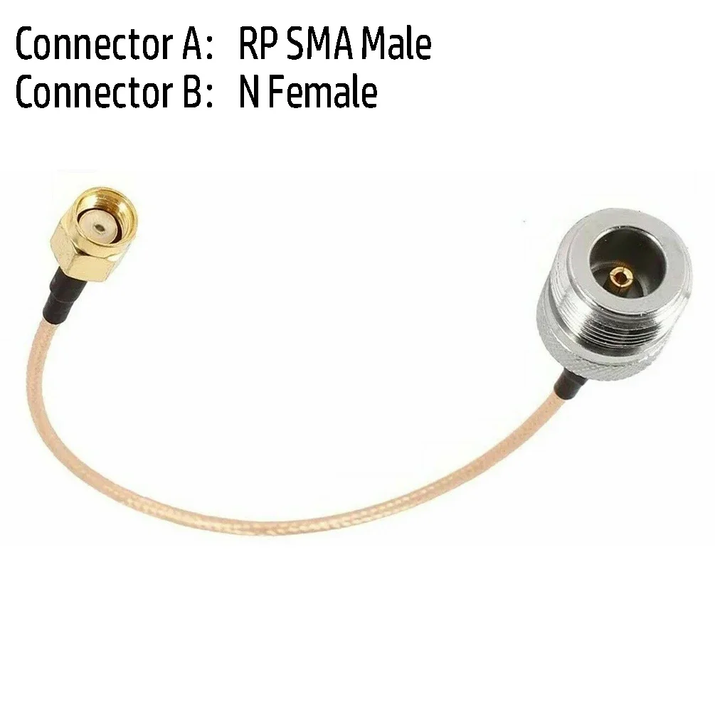 Gold Plated Antenna Cable Coaxial Cable 1m Adapter Antenna RG316 Cable Wire For Router For WLAN Antenna Conversion