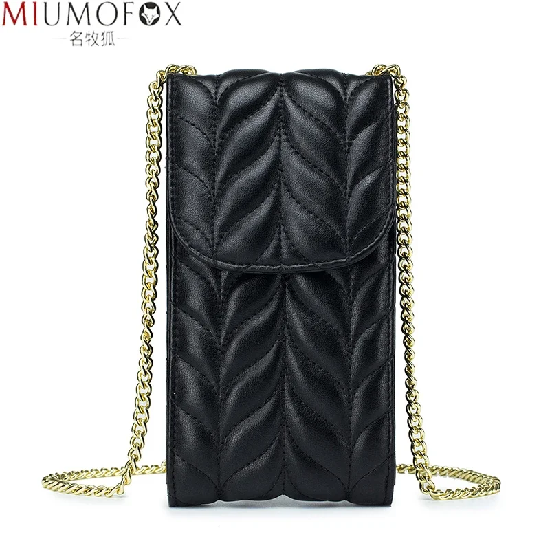 Brand Diamond Lattice Wallet Women Mini Shoulder Bags Female Chain Mobile Phone Bag Ladies Small Clutch Messenger Bags for Women