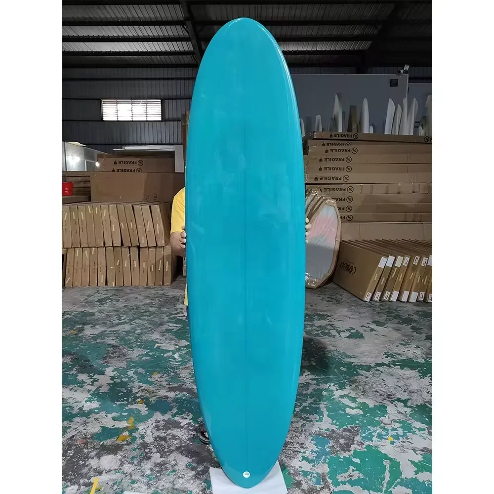 Customized Epoxy Surfboards By CNC machine High Quality EPS Foam Fiberglass Surfboards For Surfing