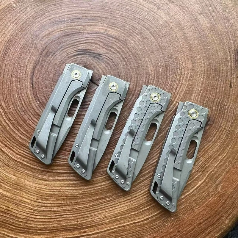 المحمولة سكين للفرد D2 الصلب سكين تخييم التنزه سكين تخييم الصيد في الهواء الطلق المطبخ الفاكهة صلابة عالية EDC أدوات #6