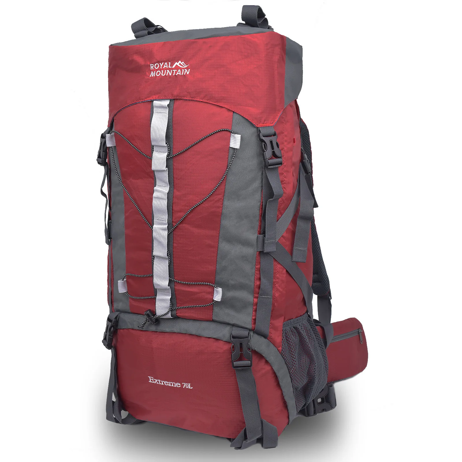 

New Men's 70L Backpack Large Capacity Outdoor Sports Mountaineering Bag Anti-splashing Camping Travel Backpack