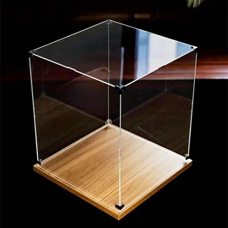 

Customizable Acrylic Display Cabinet Action Figure Storage Box Building Block Model Display Case Clear Dustproof Display Box