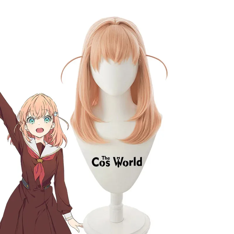 

Link Like Love Live Hinoshita Kaho 45 см длинные прямые аниме косплей парики волокно термостойкие синтетические волосы + шапочка для парика