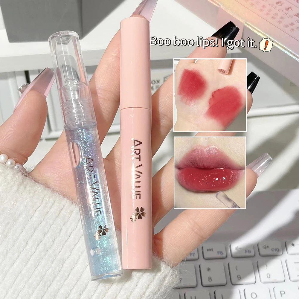 5 pezzi rossetto liquido opaco e balsamo per le labbra olio idratante lucidalabbra set trucco impermeabile primer tinta labbra cosmetici collana regalo