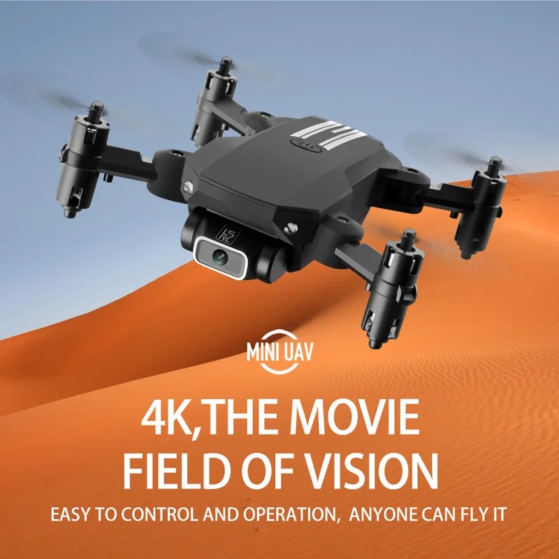 

2023 Новый мини-Дрон 4k 1080p 480p Hd камера Wifi Fpv удержание высоты воздуха черный и серый складной Квадрокоптер Rc Дрон игрушка