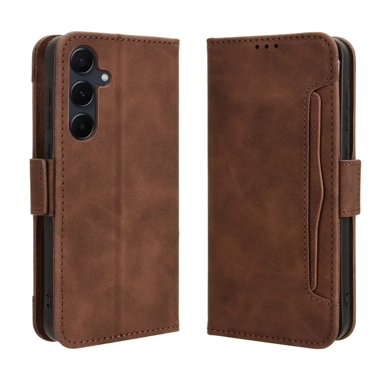 

For Samsung Galaxy A55 5G Cover Leather PU Wallet Type Multi-card Slot Leather Book Design Case For Galaxy A35 5G Phone Bags