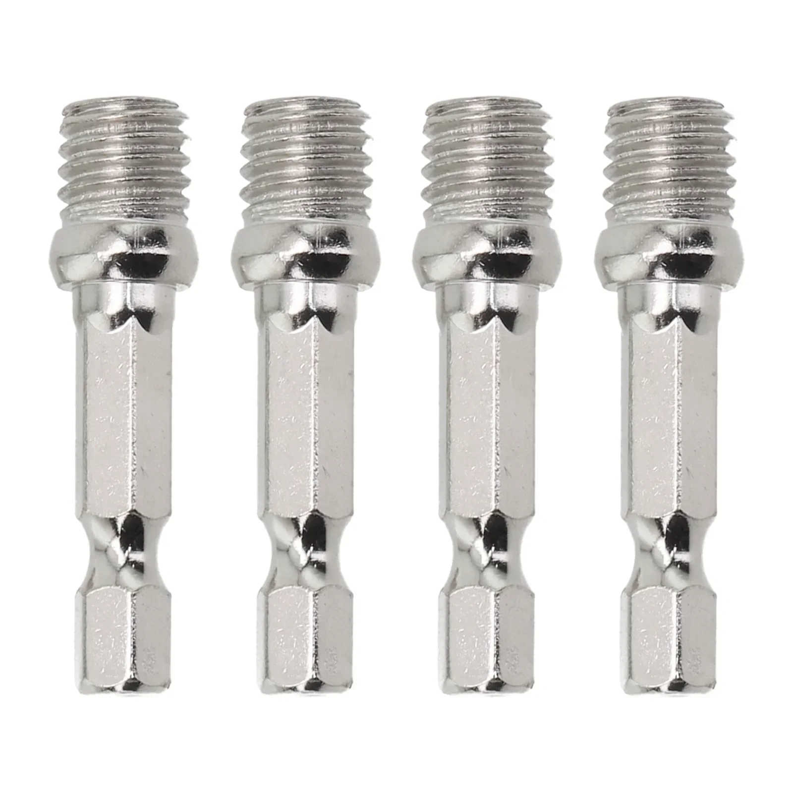 

Drill Chuck Connecting Rod 1/4 2pcs Connecting Rod Adapter Metal Material 6mm Shank Diameter For Extension Electric Drill