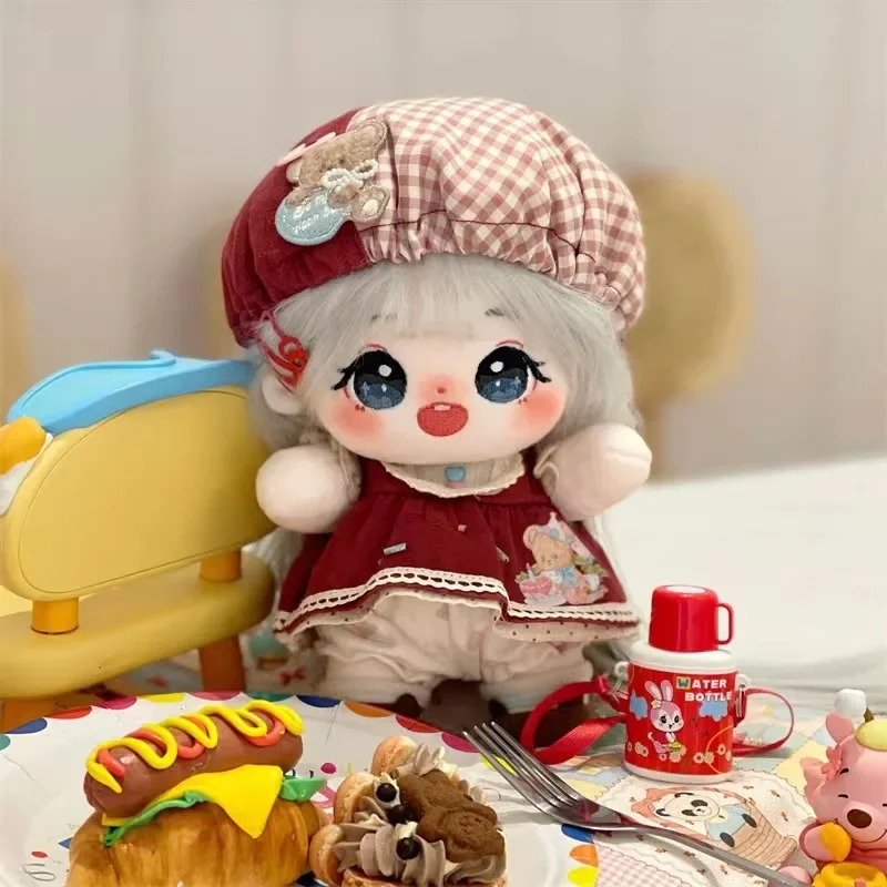 

Кукла Плюшевая с белыми волосами, 20 см