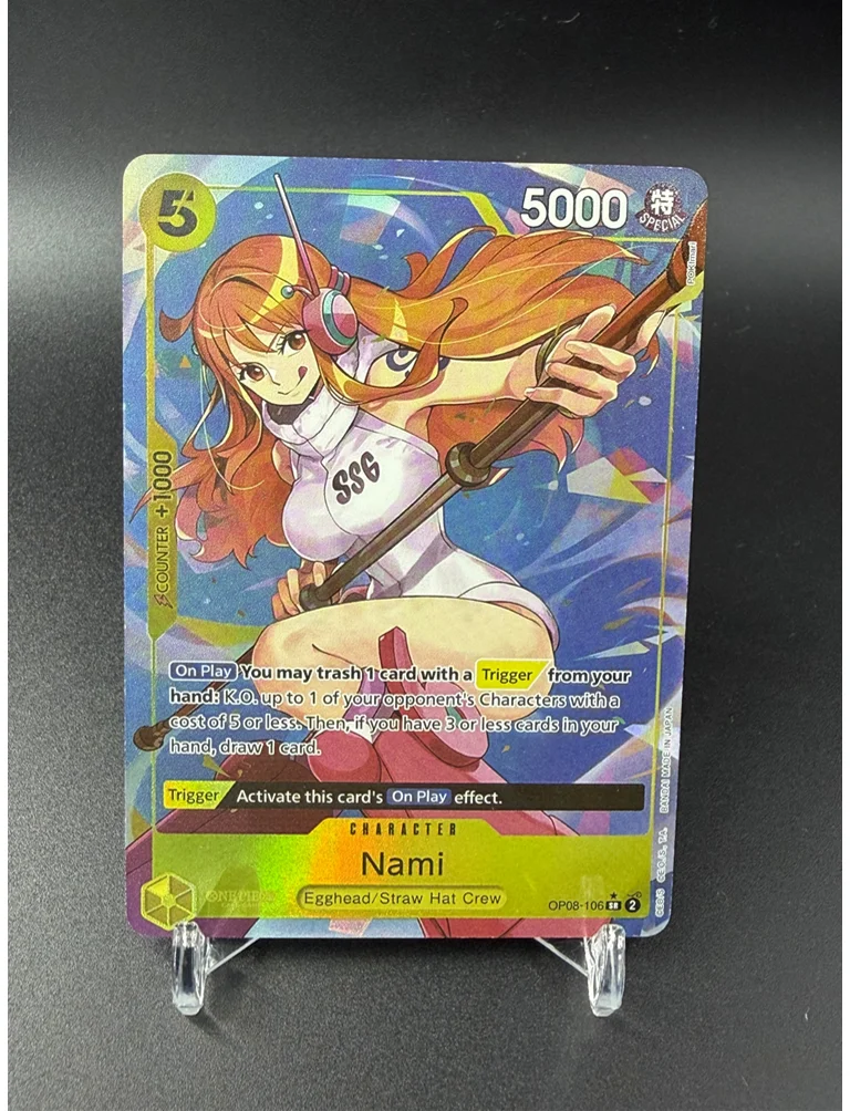 OPCG Nami Parallel Art (4x Styles) & Sogeking SEC |   طاقم قبعة القش |   وايفو |   U-PICK