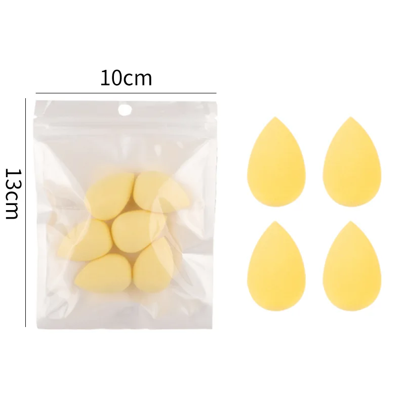 6pcs Mini Makeup Sponge Powder Puff Beauty Sponge for Makeup Concealer Liquid Foundation Face Cosmetic Puff Make Up Sponge