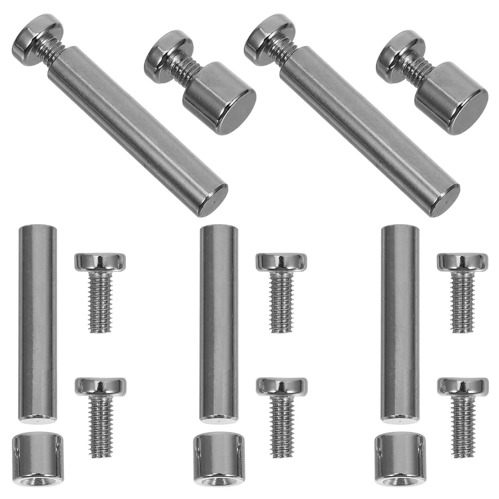 5Sets Photo Frame Standoff Screws Iron Multi-Use Sign Standoffs for Advertising Boards Acrylic Frames Display Mounting Hardware