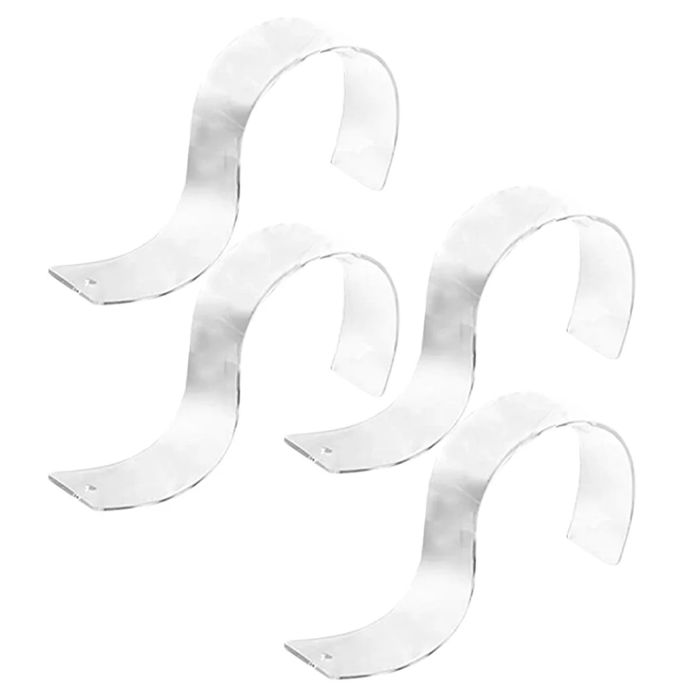 

4 Pcs Organizer Belt Retail Hanging Storage for Stands Men Championship Display Holder