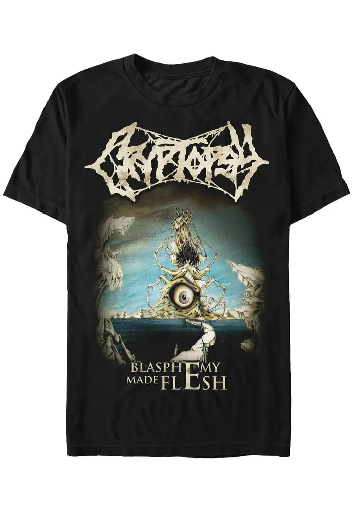 Cryptopsy - 30 Years Blasphemy Made Flesh - T-Shirt unisex cotton tee