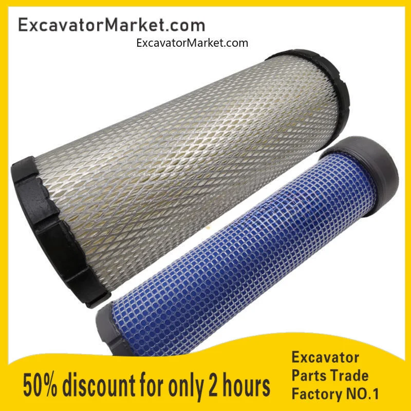 

Air Filter Element Yanmar engine 4TNV88 For Kobelco Excavator SK60 DH60-5/7 EX70 Excavator Accessories