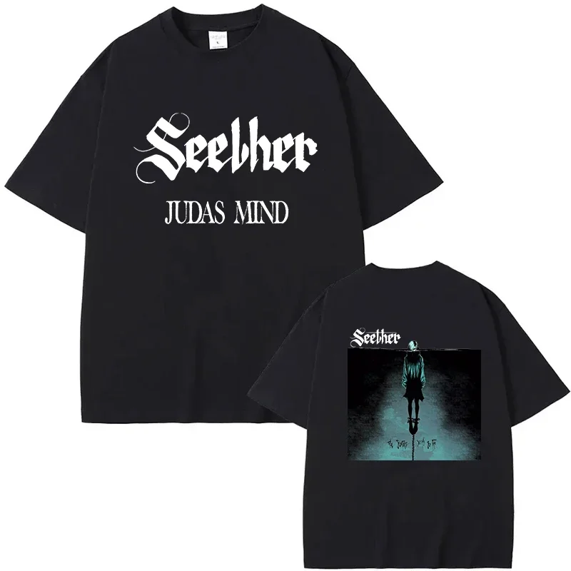 

Summer Kpop Seether Judas Mind T-shirts Unisex Fashion Shirt for Men/Women Short Sleeve Vintage Tops Harajuku T Shirt Streetwear