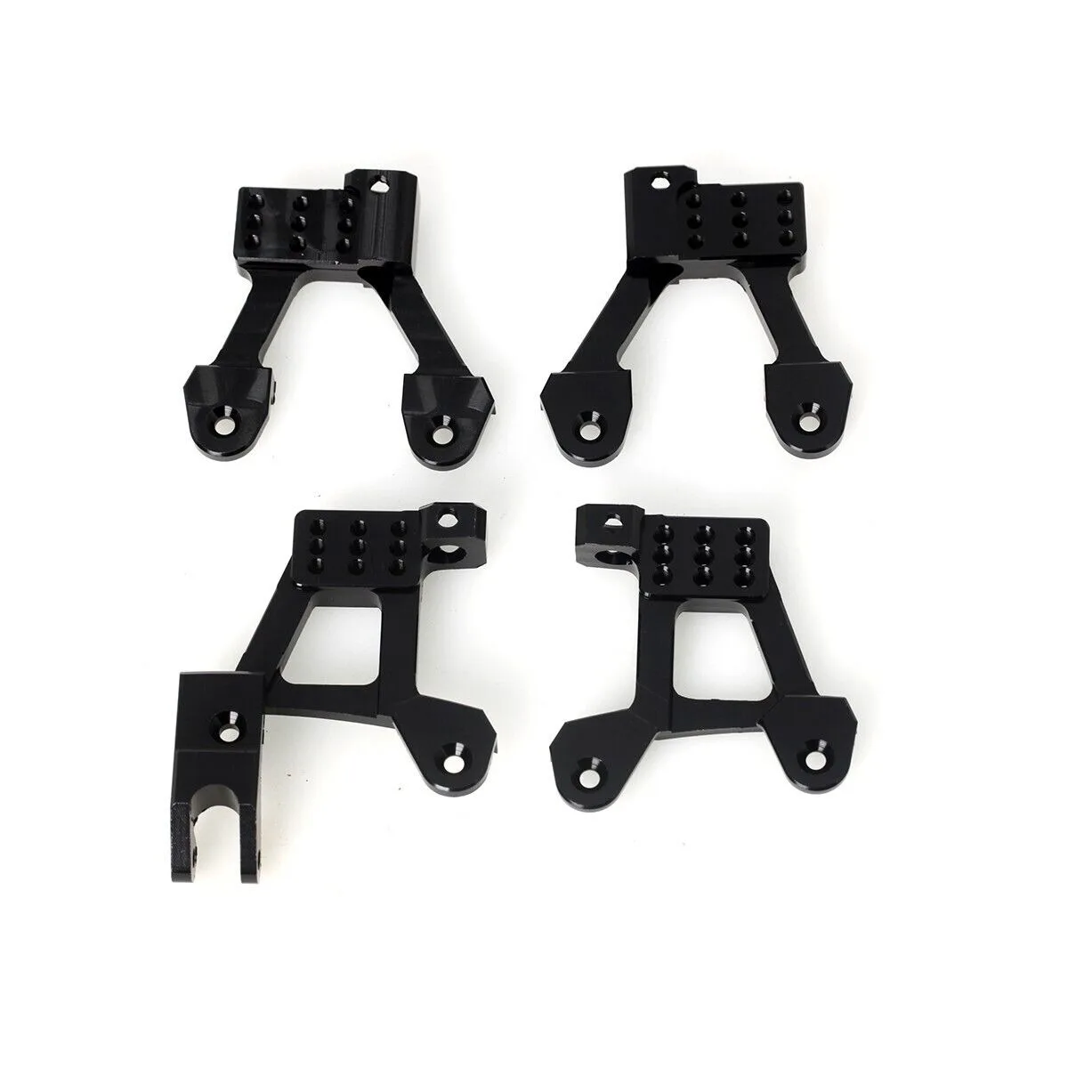 

LCX Racing 1/10 RC Crawler Aluminum Front Rear Shock Tower Shock Mount Upgrades Parts Accessories for SCX10 II 90046 90047