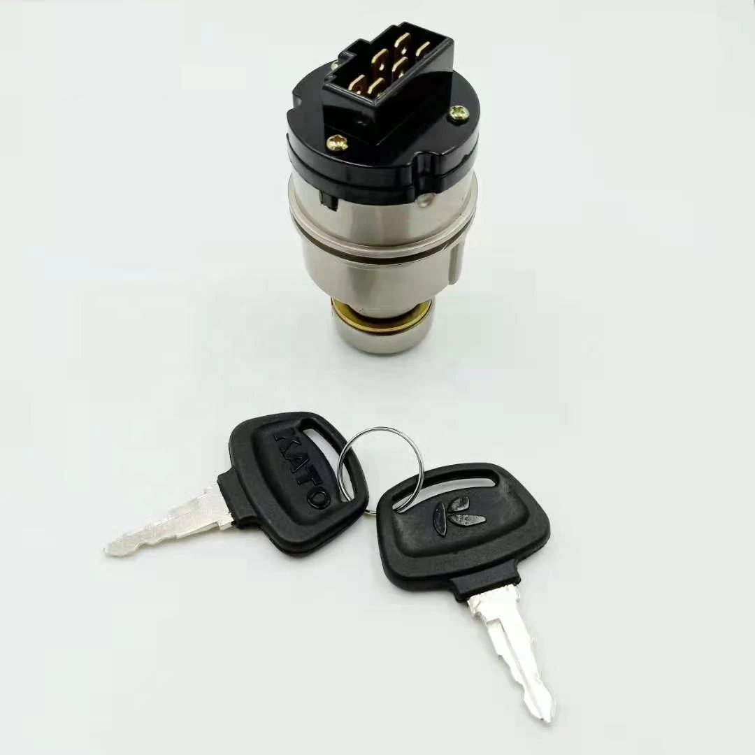 ملحقات الحفارة كاتو HD700/820 مفتاح إشعال قفل قفل الباب الكهربائي الشاعل 719-10305001