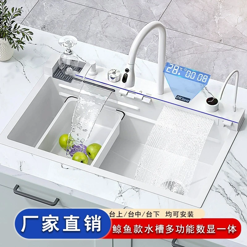 Stainless Steel Kitchen Sinks Functional Complete Kitchen Sinks Durable Products Home Improvement Fregaderos De Cocina ZY40SC