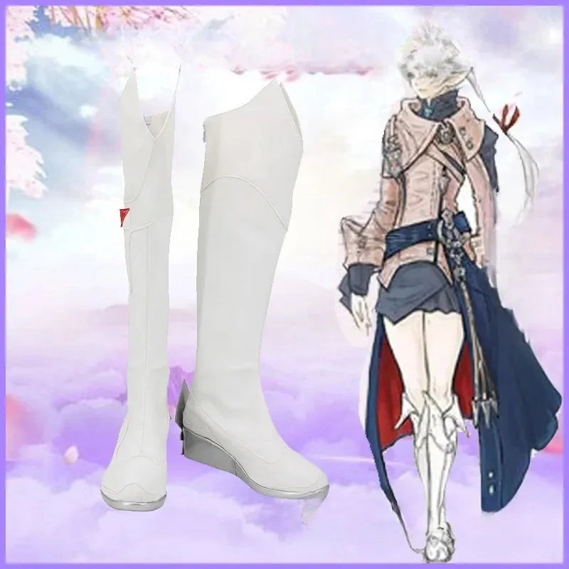

Game XIV Arielle Leveilleur Cosplay Shoes Boots Custom Halloween Accessorie Customized