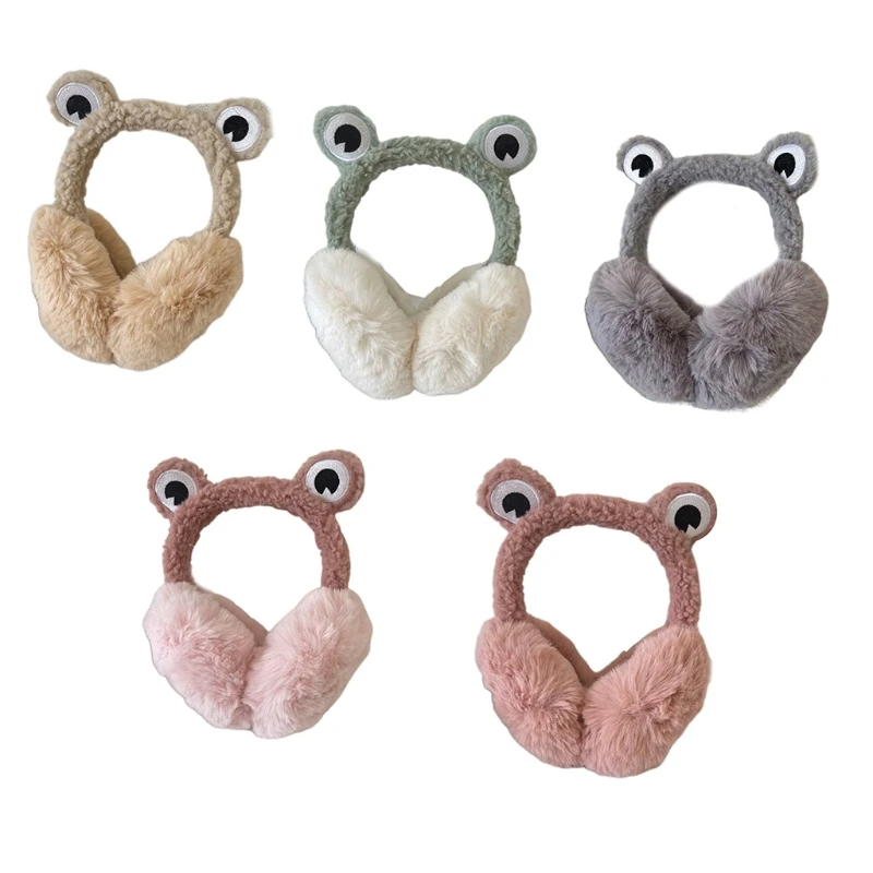 Fleece Ear Muffs for Frog Earmuffs For Winter Girl Fur Ear Warmer Earmuff