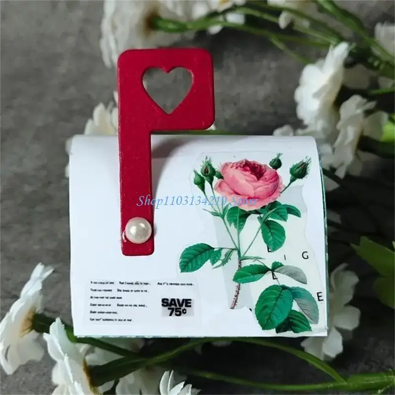 N5KC Carbon Steel Die Cuts Stereo Mailbox Box Cutting Dies Embossing Stencils for Scrapbooking Card Making Decorations