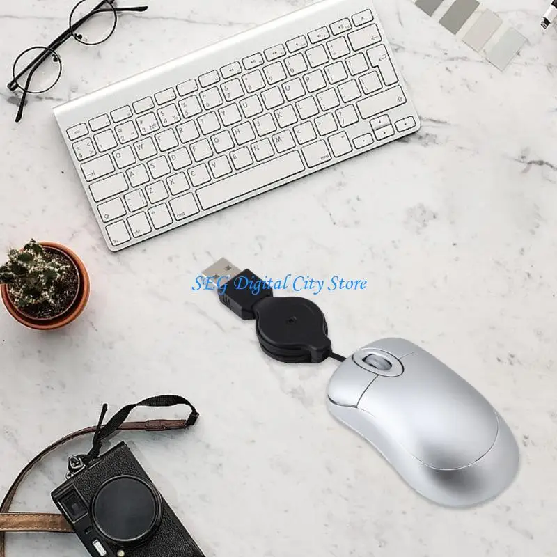 U75B USB mouses لأجهزة الكمبيوتر المحمولة كمبيوتر سطح المكتب 3 أزرار 1000DPI للأطفال