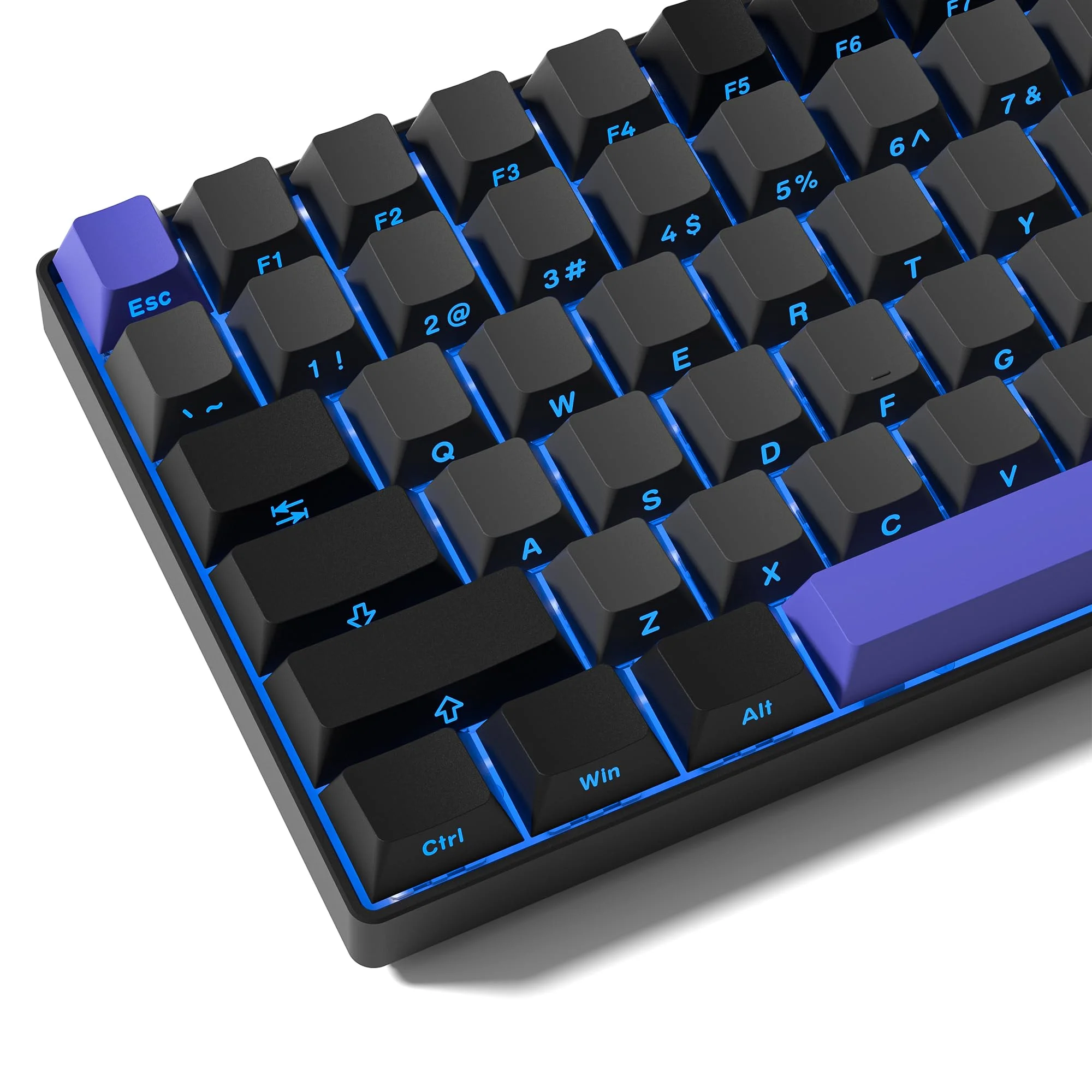 

Double Shot PBT Keycaps Set Cherry Profile Custom Keycaps 60 65 75 100 Percent for 61/64/68/84/87/100/104/108 Retro Gaming