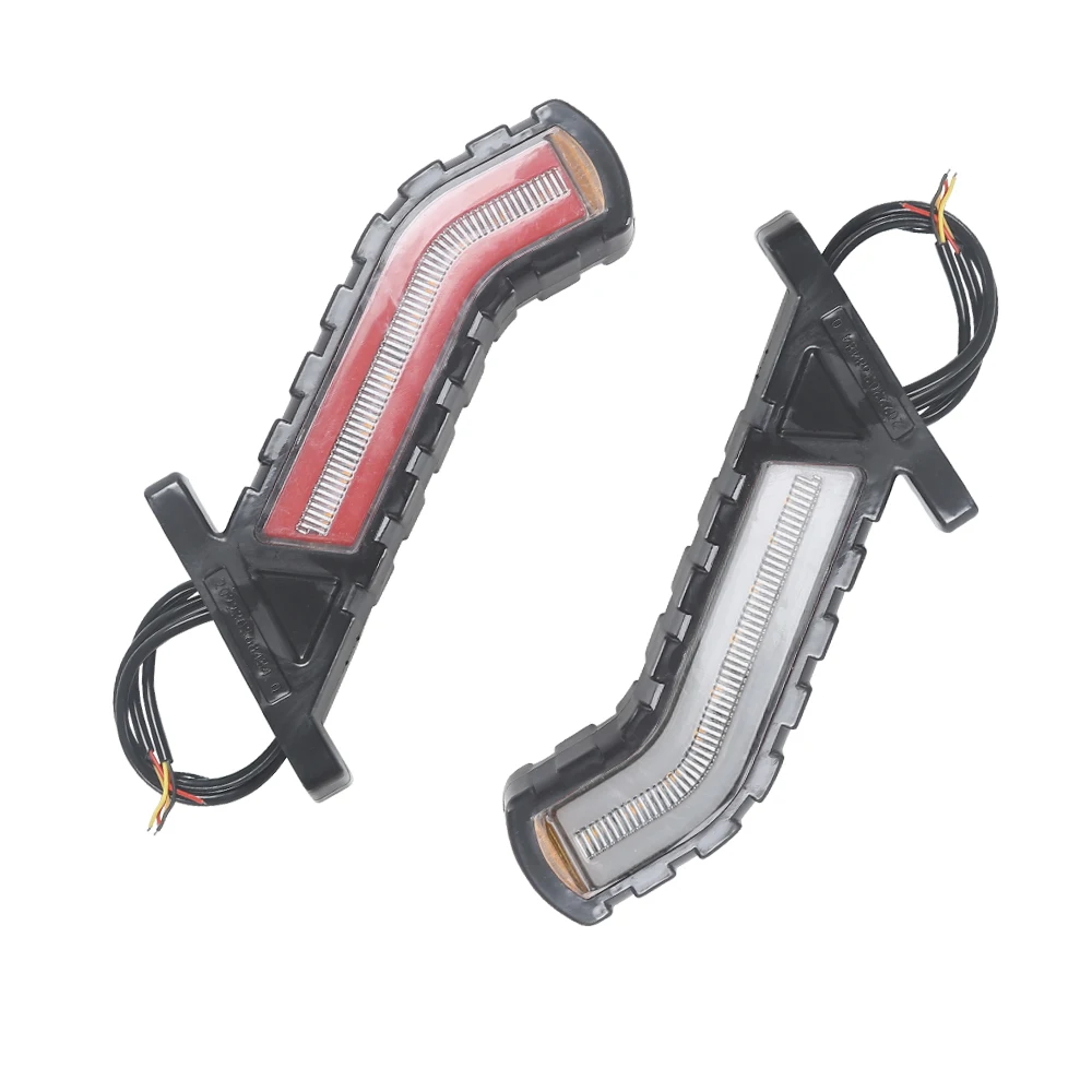 Indicador de contorno LED para remolque, luz lateral de 12V-24V, resistente al agua, lámpara de marcador lateral de tallo de neón para remolque de 2