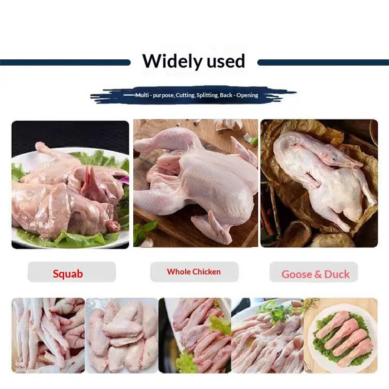 

Stainless Steel Electric Poultry Chicken Duck Cutting Saw Machine Chicken Separate Machine