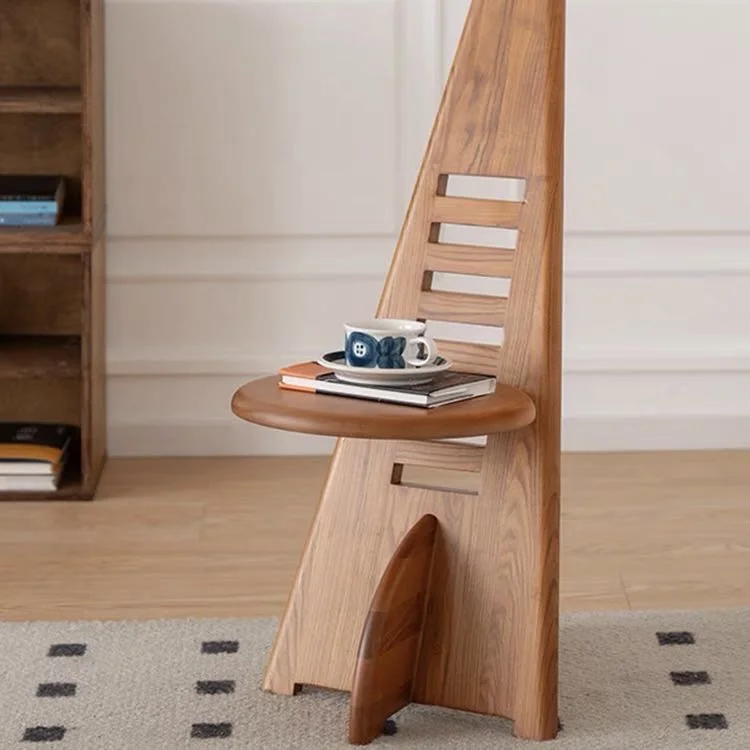 كرسي صالة المطبخ المنزلي والمكتب والفندق قابل للتعديل (الارتفاع) مطعم بارك غرفة المعيشة كرسي غرفة المعيشة من الخشب الصلب #5