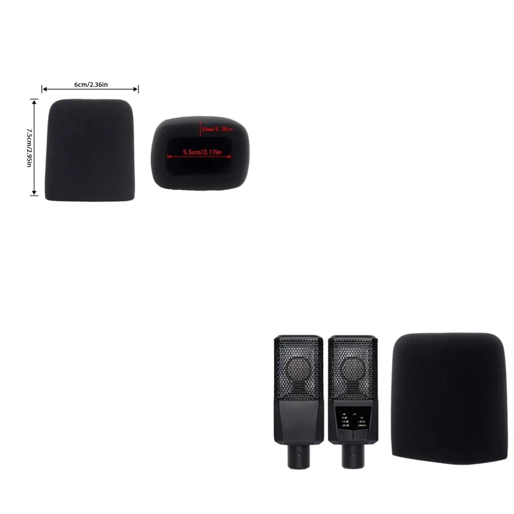 Fundas esponja para protección contra gérmenes para Lewitt LCT 240 240PRO 249 249Pro 449