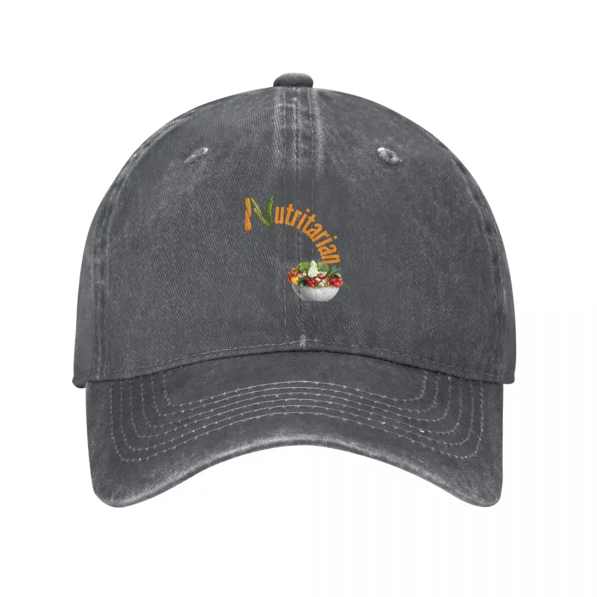 

Nutritarian-White BackgroundCap Baseball Cap black Hat men Golf Cap luxury woman cap Luxury Woman Men's