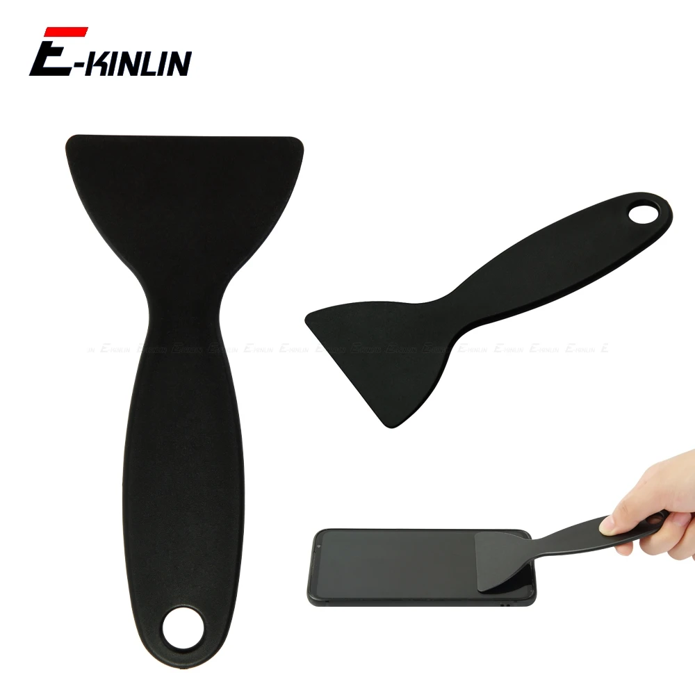 Plastic Scraper Glue Scavenging Shovel Smartphone Repair Tool For iPhone Android Cell Phone Screen Protector Film Tools Kit