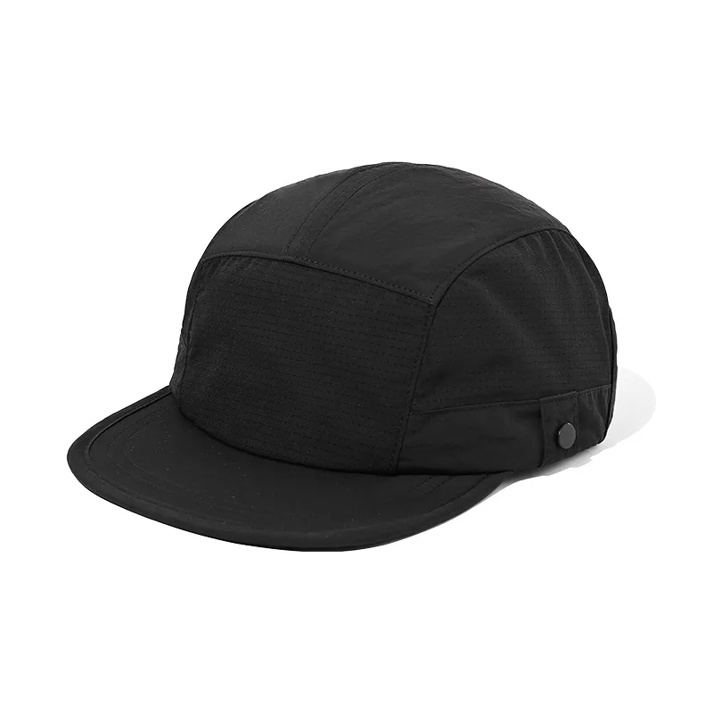 Japanese Style Quick Drying Snapback Caps Five Panel Snapback Outdoor Running Gorras Cerradas Baseball Hats For Men Women