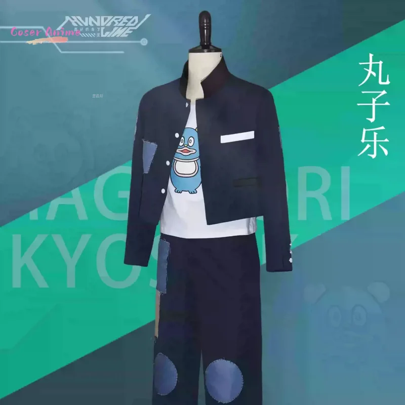 

Game HUNDRED LINE Maruko Gaku Cosplay Costume Uniform Halloween Carnival Party Christmas Play Role Clothes Clothing