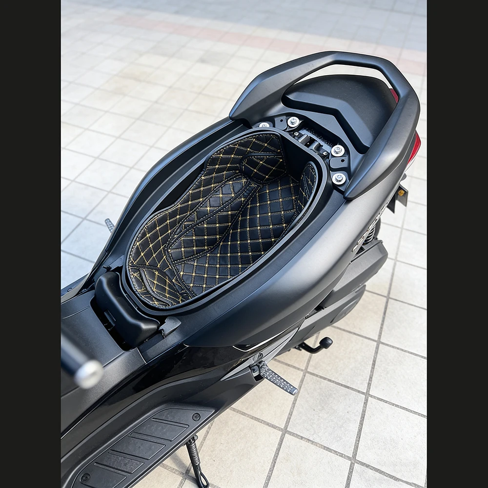 Black Box Liner Protector Seat Storage Luggage Trunk Inner Pad PU For Yamaha NMAX155 V3 2025 Motorcycle Accessories