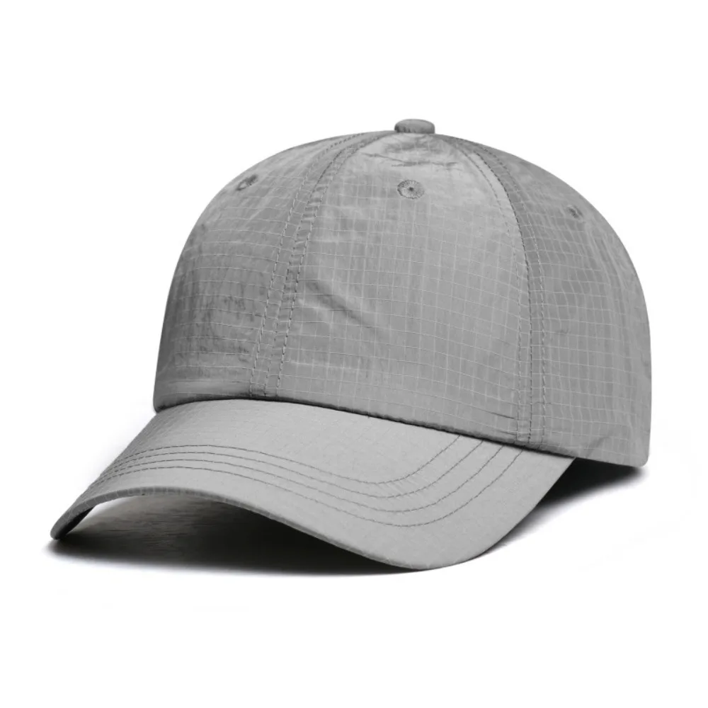 Casual Versatile Baseball Caps Solid Color Adjustable Sun Protection Hats Thin Breathable Quick-drying Hats Unisex