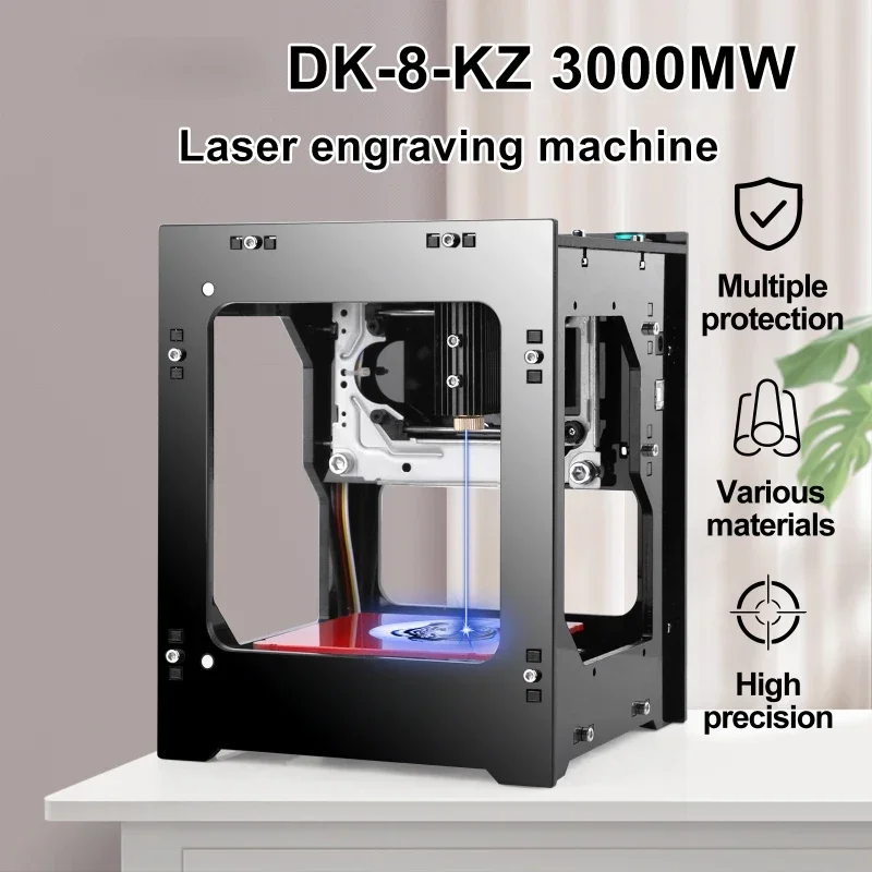 

KZ-1000mW/1500mW/2000mW/3000mW Micro Laser Engraving Machine Small Portable Marking Machine