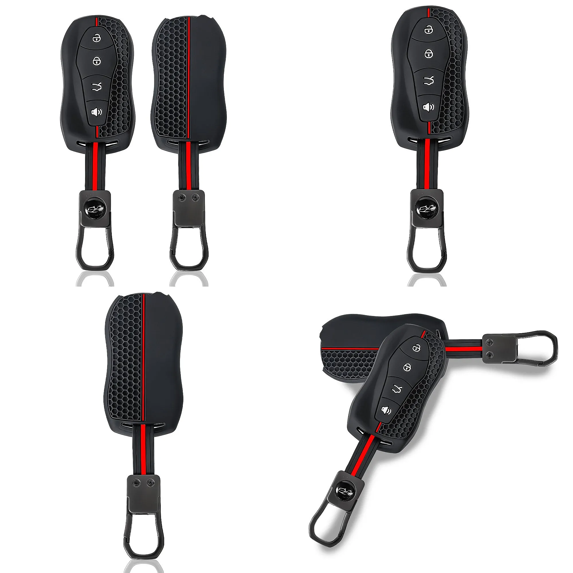 Silicone Car Key Fob Cover Case For Geely Azkarra Tugella FY11 2019 2020 Atlas Pro Emgrand GS X6 EC7 Auto Key Shell