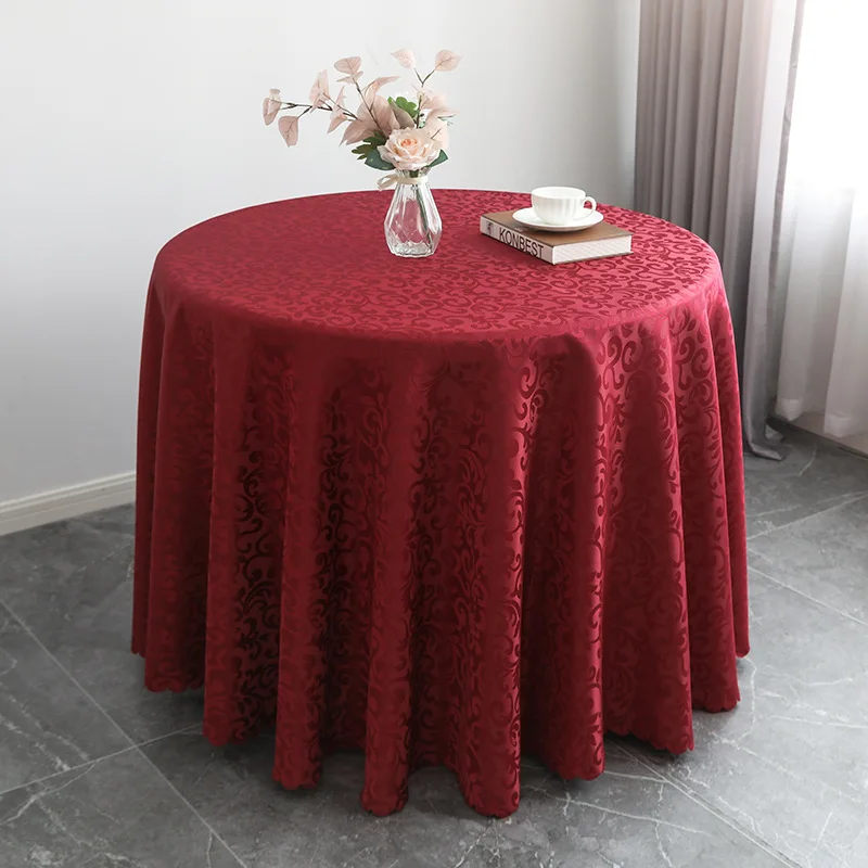 Hochzeits-Tischdecke mit Jacquard-Luxus muster, Hotel-Dinner-Zimmer, Geburtstags feier Dekoration, schönes Design, langlebig – Detail 19