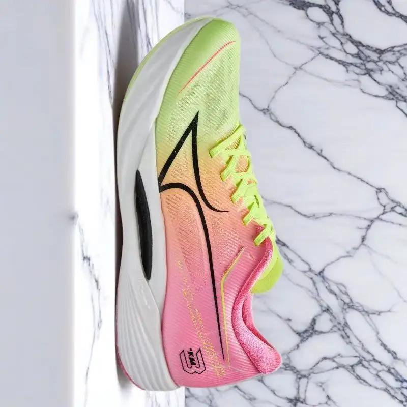 

Original Brand Unisex Comfortable Breath Running Trainers Sport Shoe Top Quality Wearable Carbon Plate Running Footwear 37-45