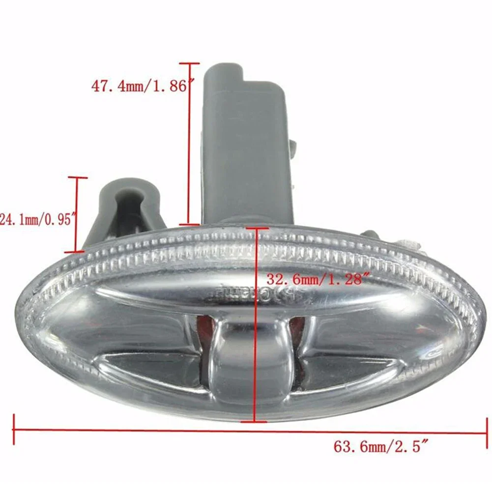 مؤشر ليد 12 فولت للسيارة ، ضوء مؤشر ، مصباح جانبي لسيارة بيجو (من من من من من من من ؟ ؟) ، بيجو (؟ ؟ ؟)