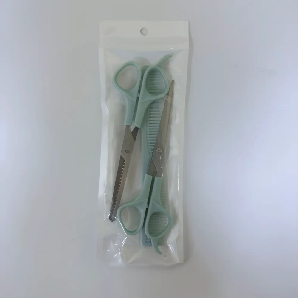 Universal Hair Cutting Scissor Set Thinning Flat Shears Barber Tools Kit For Home Salon Styling Precision Hair Care Utility