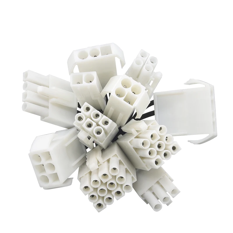 4501 conector el odamiya cabeça conector de 3 posições par plug terminal fio conector terminais macho e fêmea