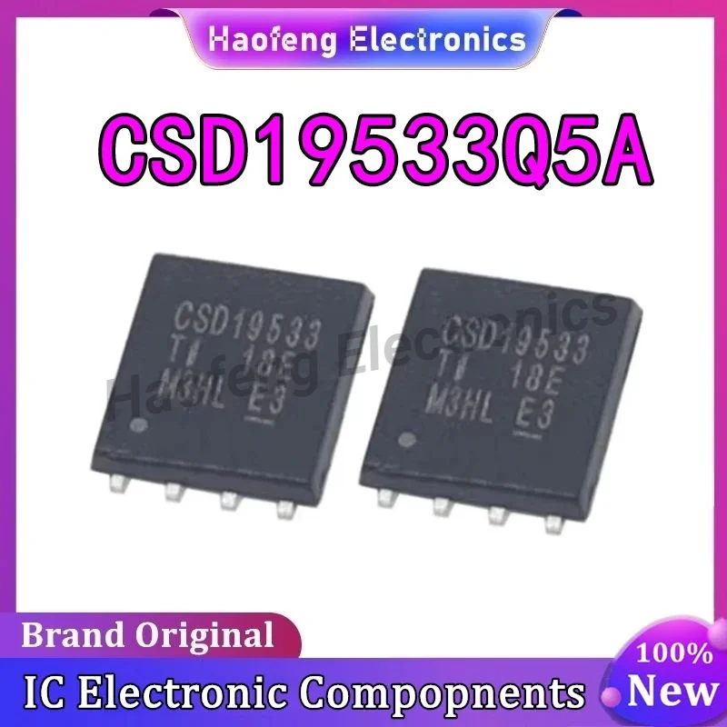 10PCS/LOT CSD19533Q5A CSD19533 VSONP-8 IC Chip 100% New Original in stock