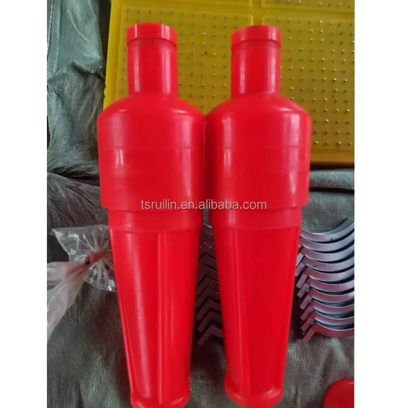 Channel swirl rotary separator core components high efficiency and durability