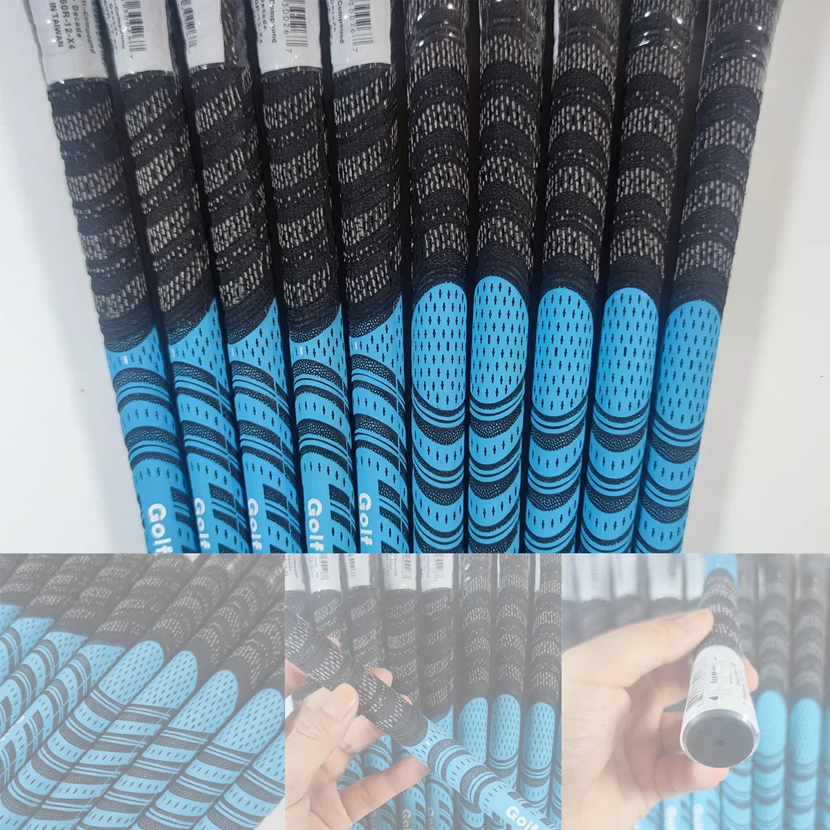 Golf Grips Multi Compound Standard/Midsize Protector Golf Putter Grip Rubber Club Grip Skyblue Color